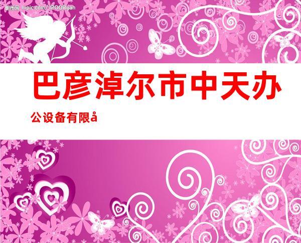 巴彦淖尔市中天办公设备有限公司